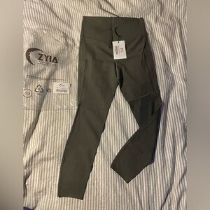 Zyia Olive Green Leggings
